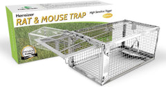 Animal Humane Live Cage Trap That Work for Rat Mouse Chipmunk Mice Voles Hamsters and Other Small Rodents, Trampa para Ratones, Catch and Release 1Pack Medium