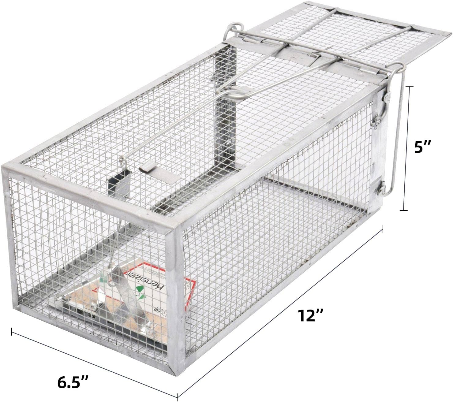 Animal Humane Live Cage Trap That Work for Rat Mouse Chipmunk Mice Voles Hamsters and Other Small Rodents, Trampa para Ratones, Catch and Release 1Pack Medium
