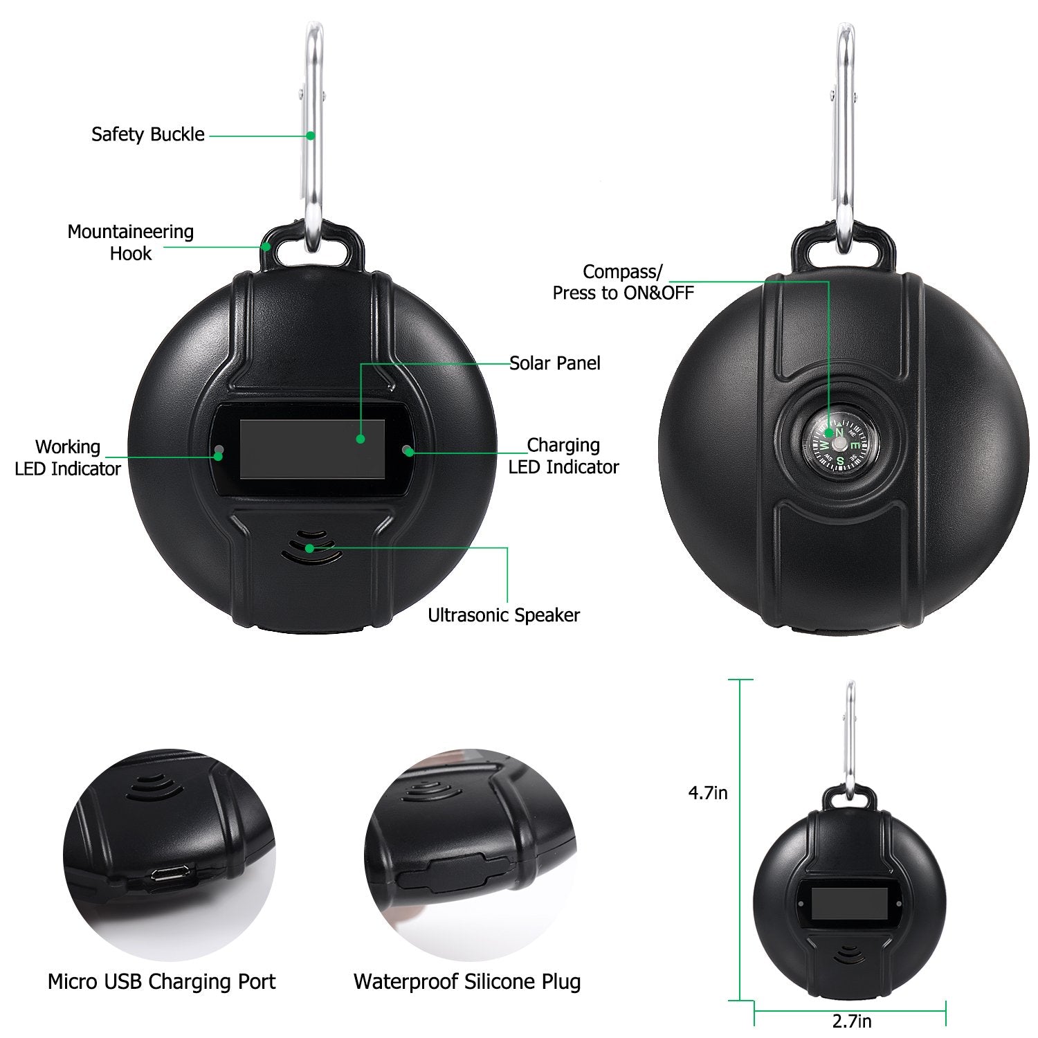 Solar Insect Repeller Q3