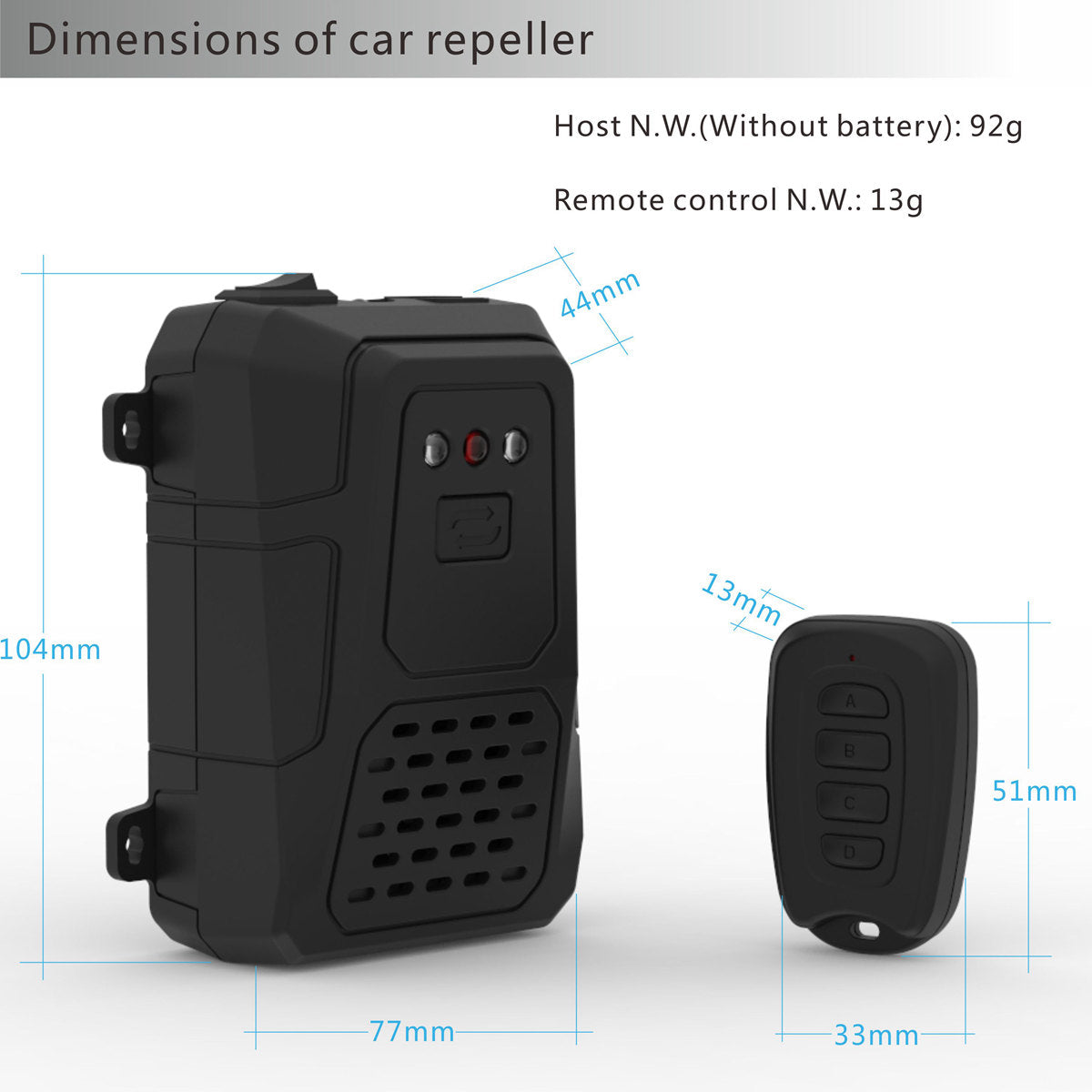 Car mouse repeller SC35