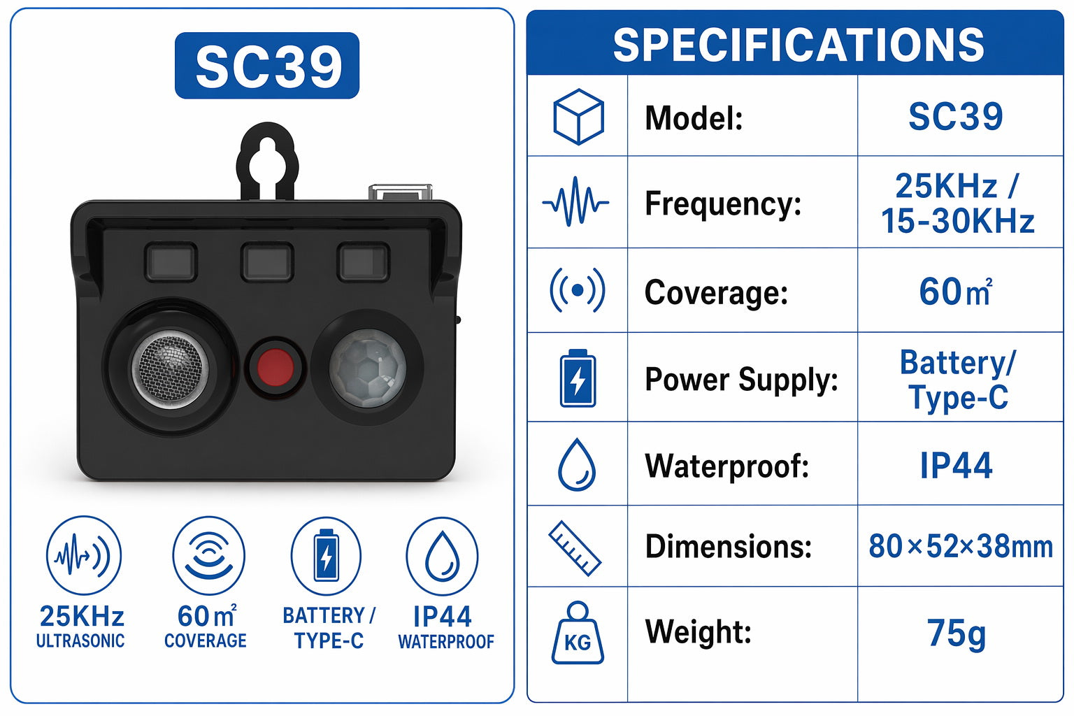Animal repeller  SC39