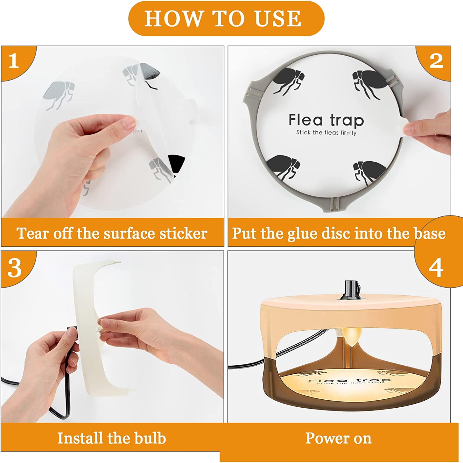 Fruit fly and cicada trap lights 02