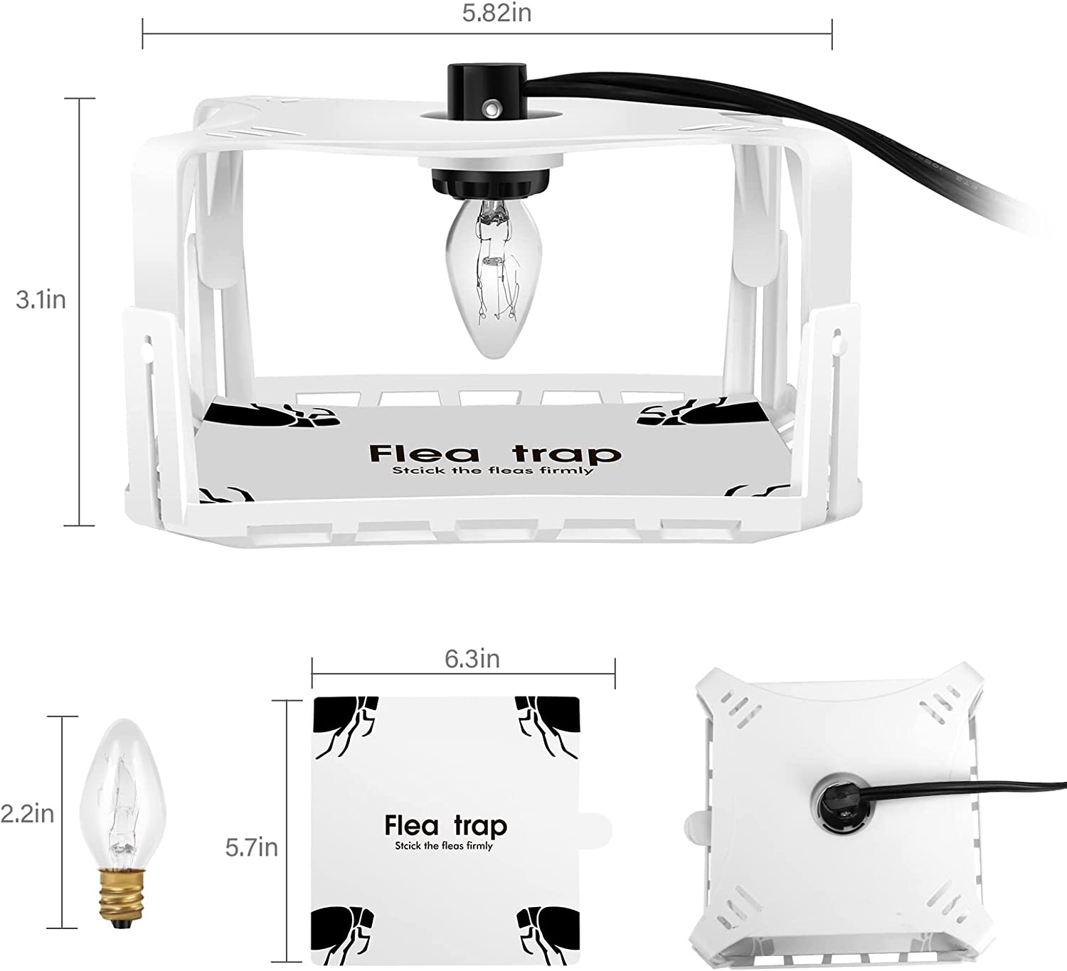 Fruit fly and cicada trap lights 04