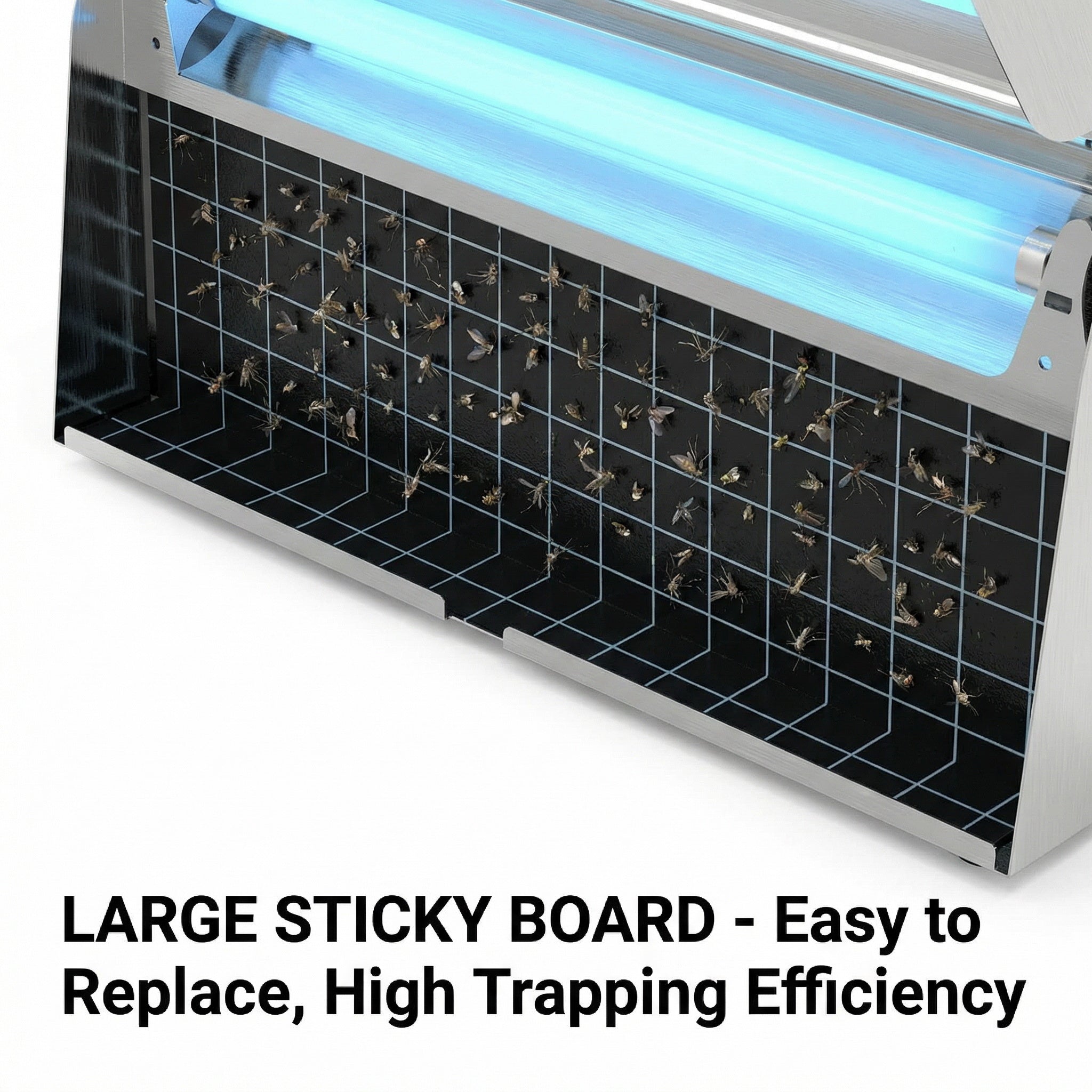 Commercial High-power Stainless Steel Mosquito Killer Lamp, Large Area Coverage for Hotels & Restaurants, Silent Mosquito Killer (OEM&ODM) U04