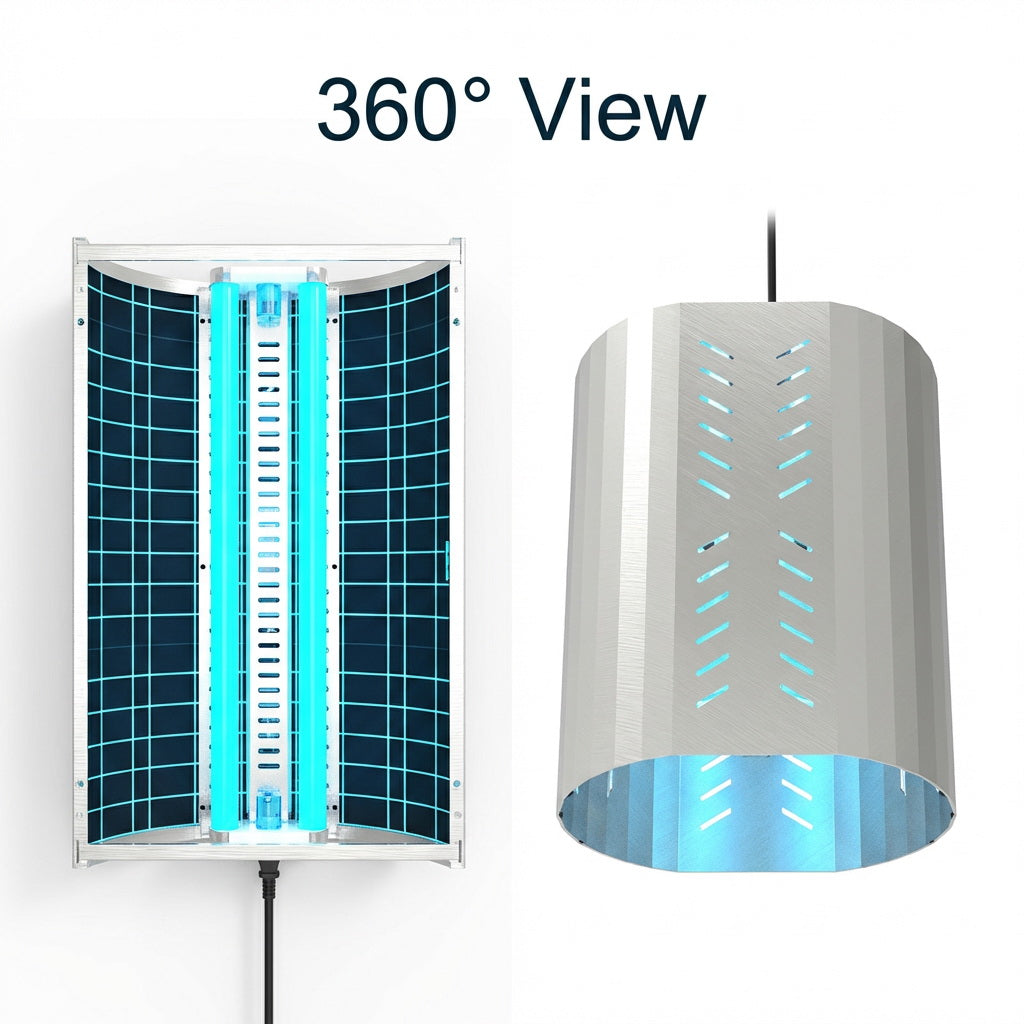 Waterproof Stainless Steel Mosquito Killer Lamp, for Courtyards & Gardens, UV Trapping Mosquito Repellent (OEM&ODM) U05