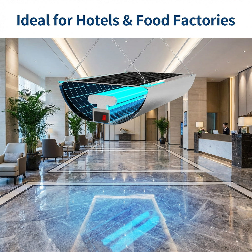 Waterproof Stainless Steel Mosquito Killer Lamp, for Courtyards & Gardens, UV Trapping Mosquito Repellent (OEM&ODM) U05