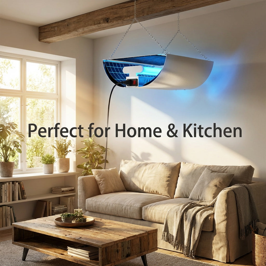 Waterproof Stainless Steel Mosquito Killer Lamp, for Courtyards & Gardens, UV Trapping Mosquito Repellent (OEM&ODM) U05