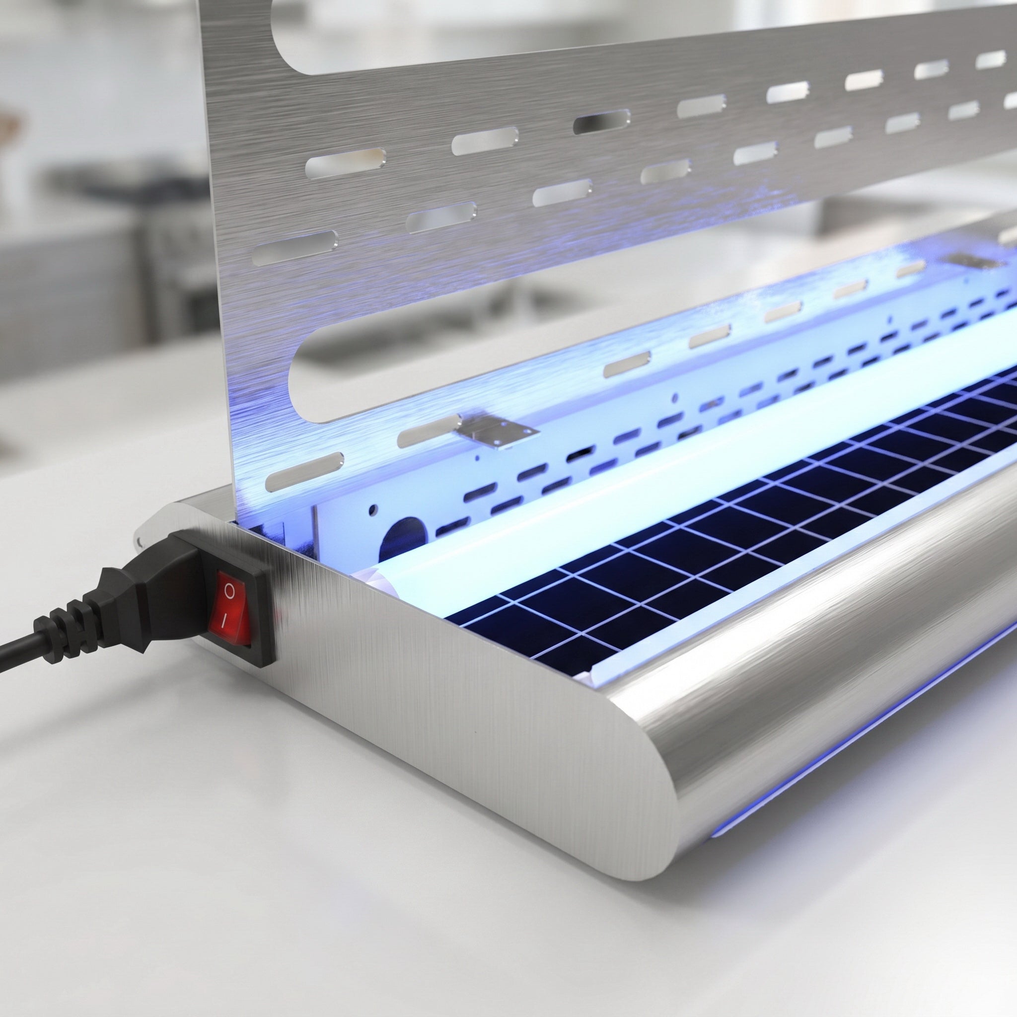 Food-grade Stainless Steel Mosquito Killer Lamp, Suitable for Kitchens & Food Factories, Safe & Eco-friendly Mosquito Repellent(OEM&ODM) U06