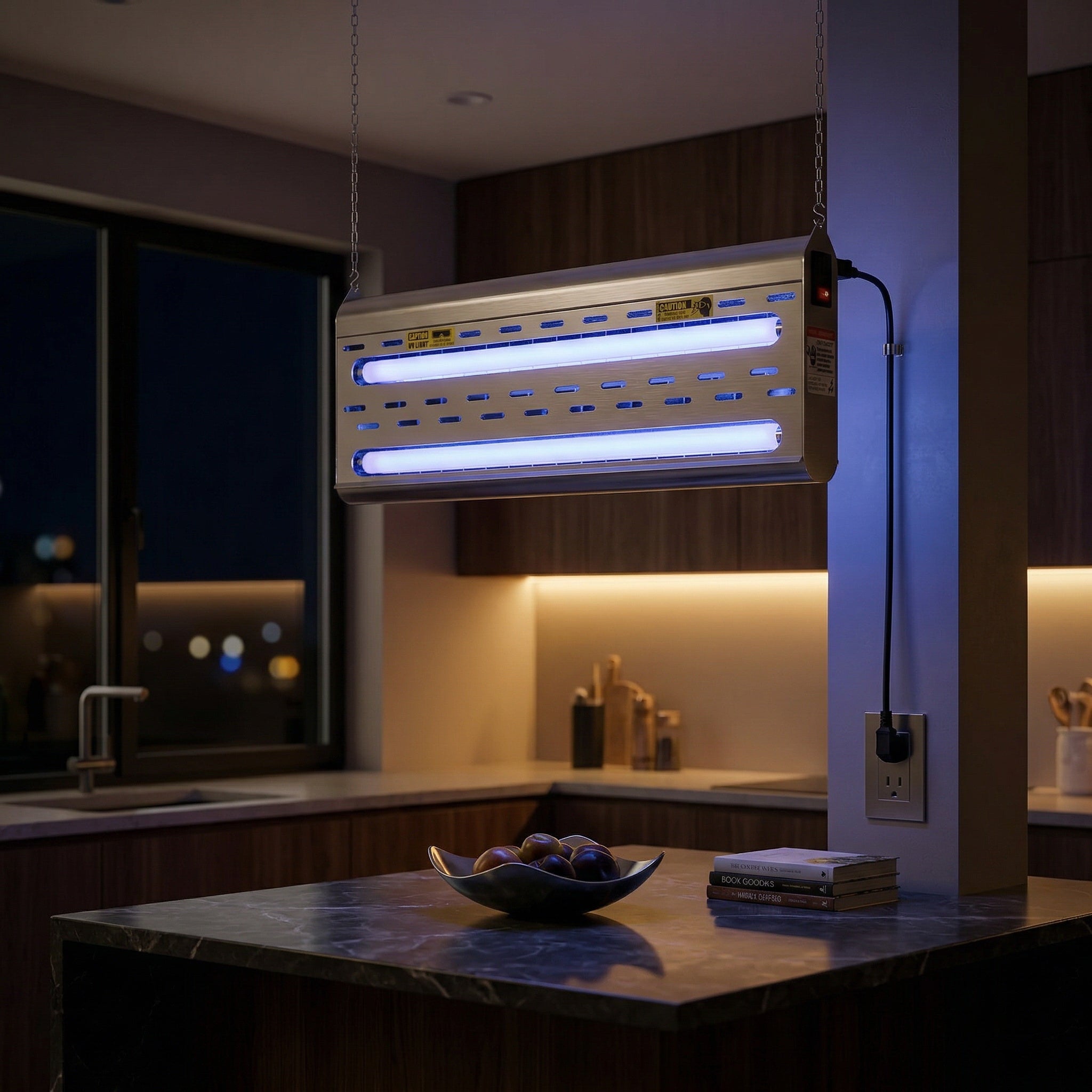 Food-grade Stainless Steel Mosquito Killer Lamp, Suitable for Kitchens & Food Factories, Safe & Eco-friendly Mosquito Repellent(OEM&ODM) U06