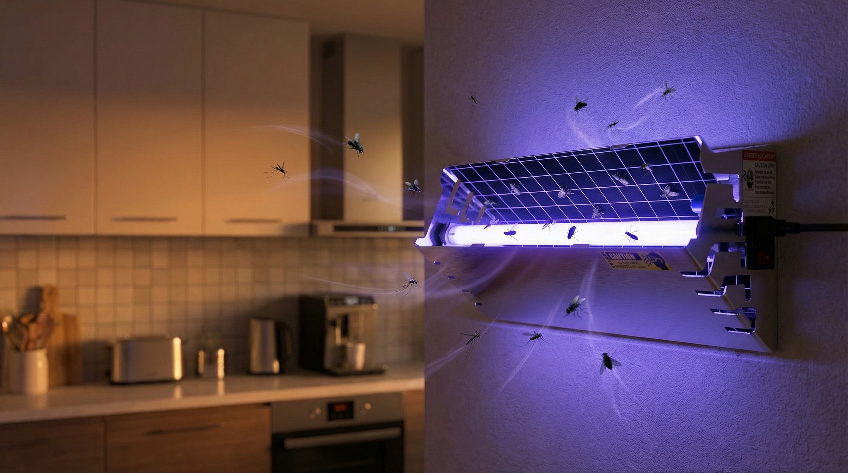 Wall-mounted Stainless Steel Mosquito Trap Lamp, Special for Restaurants & Hotels, Efficient Mosquito & Fly Killer (OEM&ODM) U12