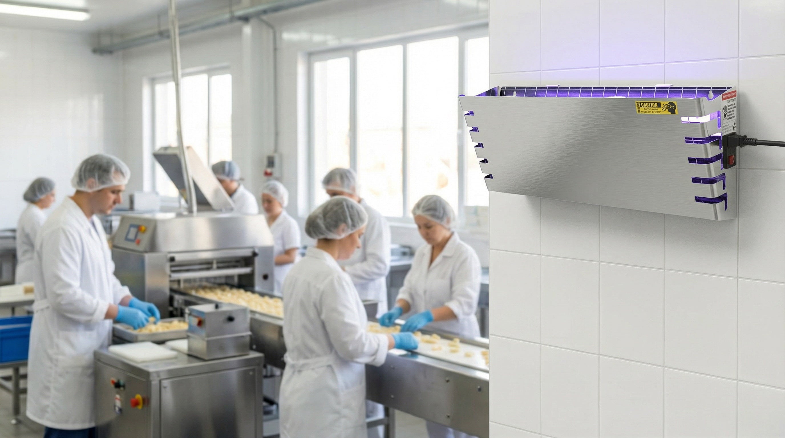 Wall-mounted Stainless Steel Mosquito Trap Lamp, Special for Restaurants & Hotels, Efficient Mosquito & Fly Killer (OEM&ODM) U12